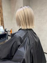 サニー 渋谷(SUNNY) バレイヤージュショコラアッシュハイライトグレージュカラー