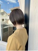 外ハネ×ミニボブ