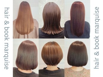 hair＆book marquise 伴店【マルキーズ】