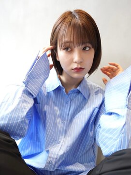 ニコ トウキョウ 渋谷(nico TOKYO) くびれボブ/切りっぱなし/結べるボブ