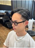 メンズカット 清潔感バーバースタイル ツーブロック