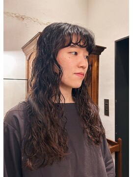 テテ ニコ(tete nico) ロングの人気パーマ〇