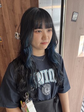 アヴァンス 天王寺店(AVANCE.) インナーブルー×ブリーチ