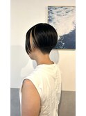20代30代40代前下がりアシンメトリー前下がりショートボブ