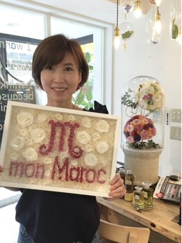 モンマロック(mon MAROC)の写真/細やかなカウンセリングと女性ならではの目線で、あなたの『なりたい姿』を汲み取ります。