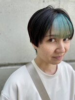 アンドユー(& you.)&nbsp;インナーカラー × ハンサムショート