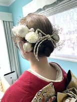 きものサロンティファニー 振袖ヘア