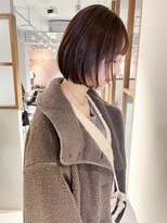 ラミエ バイ メルト 吉祥寺(lamie by melt)&nbsp;"久保田"ナチュラル内巻きボブ地毛風ストレートパーマ