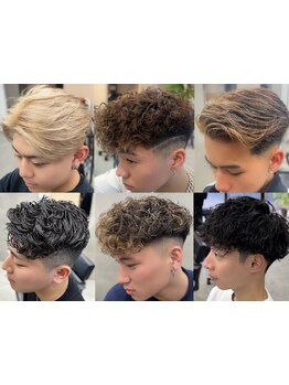 【西院 徒歩5分】メンズカット+パーマ￥14300～!トレンドスタイルからビジネスシーンOKな大人スタイルも◎