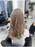 ☆ブリーチ2回～できるホワイトベージュカラー