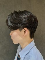 ニコ トウキョウ ヨコハマ(nico)&nbsp;メンズセンターパートメンズカットニュアンスパーマカルマパーマ