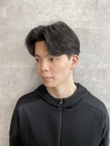 ソイクフ(SOY KUFU)&nbsp;20代30代40代◎似合わせカットメンズ毛流れ黒髪フェザーパーマ