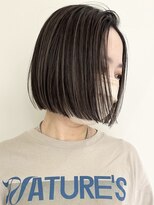 ジルブラン(JIL BLAN) ハイライトバレイヤージュダブルカラーショートカット30代40代