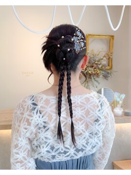シアエミュー 新越谷店(SHEER emu) 【Ami】ヘアアレンジ