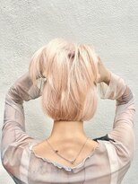 ミエル ヘア 新宿(miel hair)&nbsp;ホワイトベージュ☆小顔カット　【新宿】
