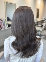 エフィールリアモ(afeel riamo)&nbsp;大人気の透明感あふれる透け感カラー！グレージュヘア！