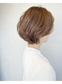 【Lateliercontent MIHO】40代50代60代　ラフエアリーボブ