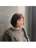 シークレットカラー骨格補正カット