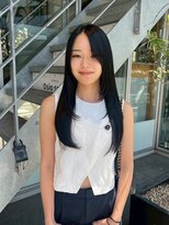 クラリス バイネオ 武蔵小杉(Claris by neo) レイヤーカットダークネイビーアッシュグレージュ☆武蔵小杉