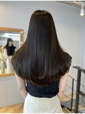 20代30代グレージュ髪質改善カラー韓国ヘア透明感