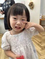 ロミー 本厚木(ROMMY.)&nbsp;キッズカット女の子ショートボブ前髪あり卒園式入学式オール世代