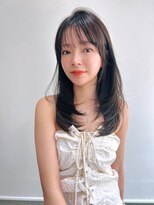 エース (ACE) ACE 横浜 グレーカラー×内巻きレイヤー