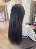 ナチュラル艶感ロングストレート