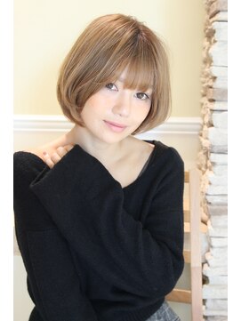 レウナ 外苑前(Reuna) 20代30代40代大人可愛いボブ ひし形ボブ