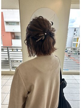 シールドヘアー 沖縄 新都心(C'LD Hair) ボブ/ハーフアップ/ヘアアレンジ