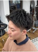 MEN'S HAIR/アップバングショート/刈り上げショート/表参道駅