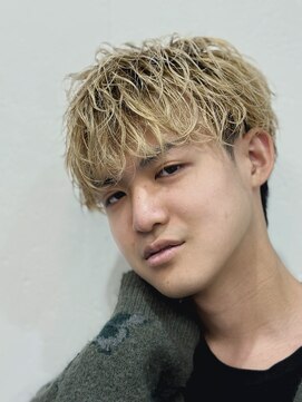 フレーム 学園店(FRAME) シャドウパーマ風マッシュ