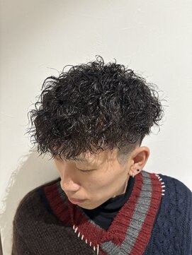 グラフ 立川(Graph.) ツイストスパイラルマッシュツーブロックメンズ