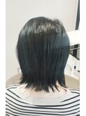 肩上のボブカットスタイル