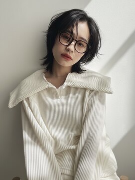 エイチ ウルフカット 大阪梅田(811) フェイスフレーミングルーツカラー天使の羽バングネオウルフボブ