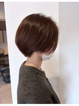 スリー バイ ザサロンフジサワ(THREE by the salon fujisawa) キレイめショートボブ