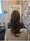 ロングヘアハイライト