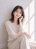 〈女性スタッフのみ〉白髪染めを使わない白髪染め+Tr+カット¥9300