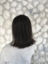 ハウディーヘアールーム(howdy hair room)&nbsp;【howdy大磯】シークレットハイライト×切りっぱなしボブ