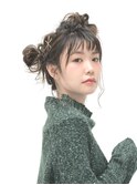 お団子アレンジヘアー☆