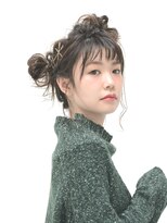 アース 名駅サンクチュアリ(HAIR&MAKE EARTH) お団子アレンジヘアー☆