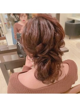 アイビス(AIBIZ) ＊結婚式＊花嫁＊参列/ナチュラル下めアップ