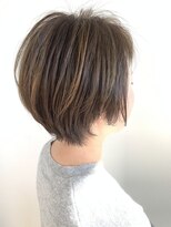 クマ(kuma.)&nbsp;ハイライト/ボブヘアー/大人ショートボブ/20代30代40代ヘア