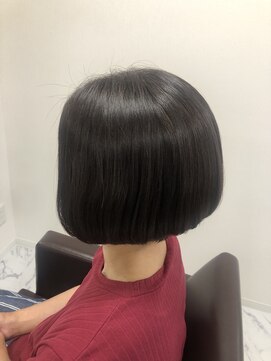 ヘアーサロン スリール(hair salon sourire) 前下がりボブ