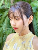 ツムグ 代官山店(TUMUGU) 大人可愛いこなれた大人まとめ髪/白髪ぼかし脱白髪染め