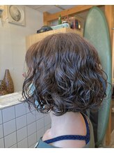 ネモヘアーワークス(nemo hair works) ボブパーマ　ママおススメ　ショートボブ