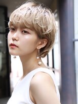 ビューオオサカ(VIEW OSAKA)&nbsp;面長さん解消！お悩みも解決する垢抜けるカット☆マロンベージュ