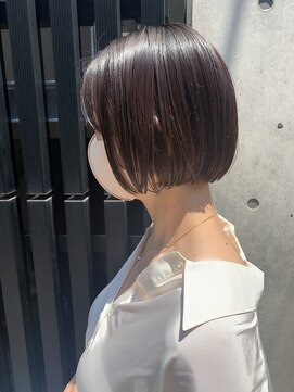 スクレ(s:;cre) 髪質改善カラー/ぷつっとカット/大人カラー/美髪/こなれボブ