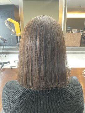 シャンプーボーイエイムス(SHAMPOO BOY aims) 艶感カラー・カット・ストレートパーマ