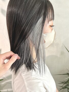 リシェスバイエンヴィー 西宮北口(Riches by ENVY) イヤリングカラー グレー シルバー