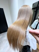 ロウ 吉祥寺(ROW)&nbsp;艶髪ペールベージュ＋髪質改善【吉祥寺/髪質改善】